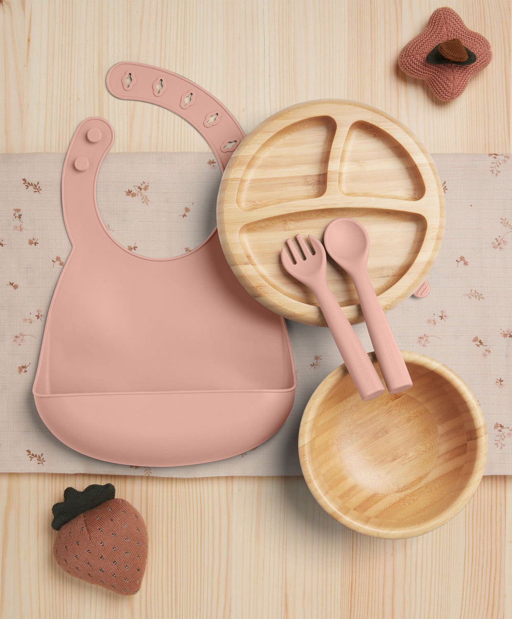 Mamas &amp; Papas Baby Weaning First Mealtime Bamboo Set - Melba