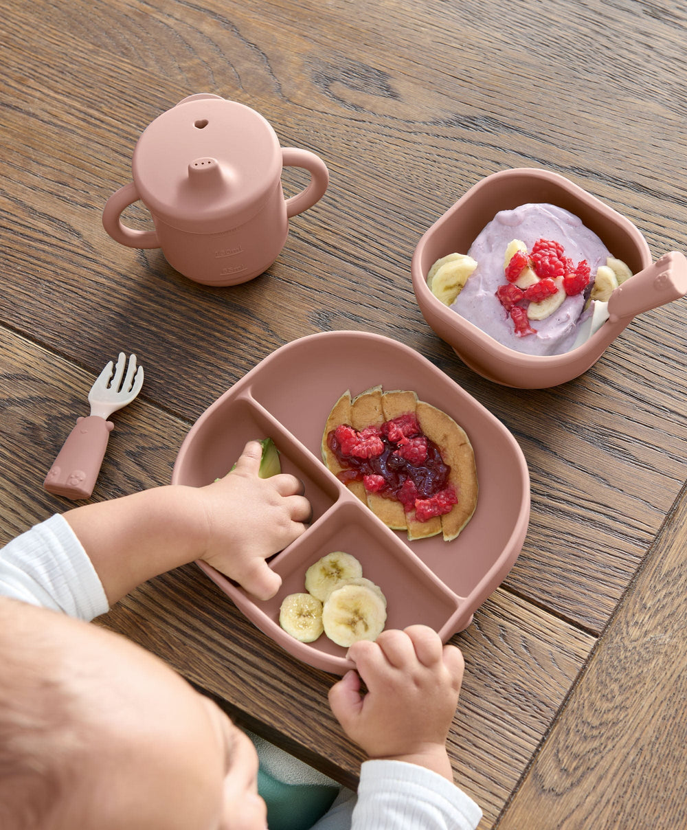 Mamas &amp; Papas Baby Weaning First Mealtime Silicone Set - Melba