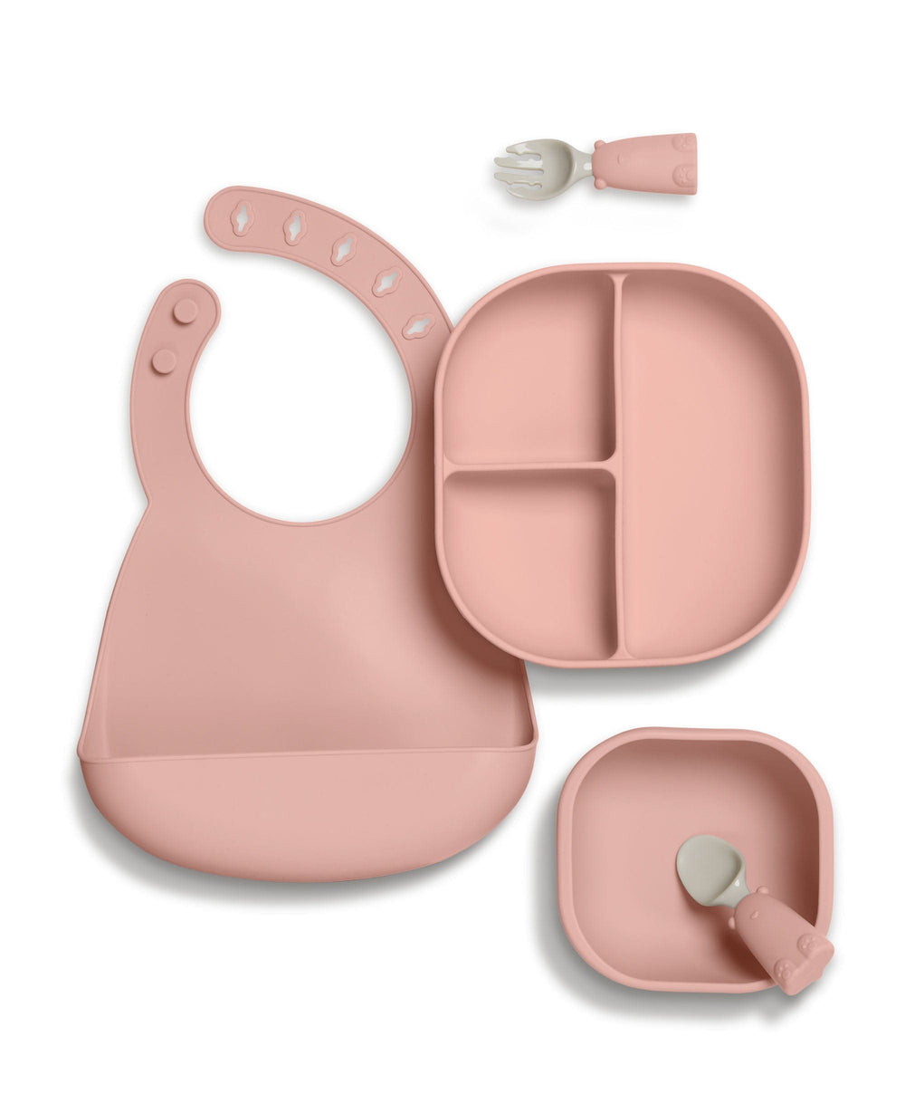 Mamas &amp; Papas Baby Weaning First Mealtime Silicone Set - Melba