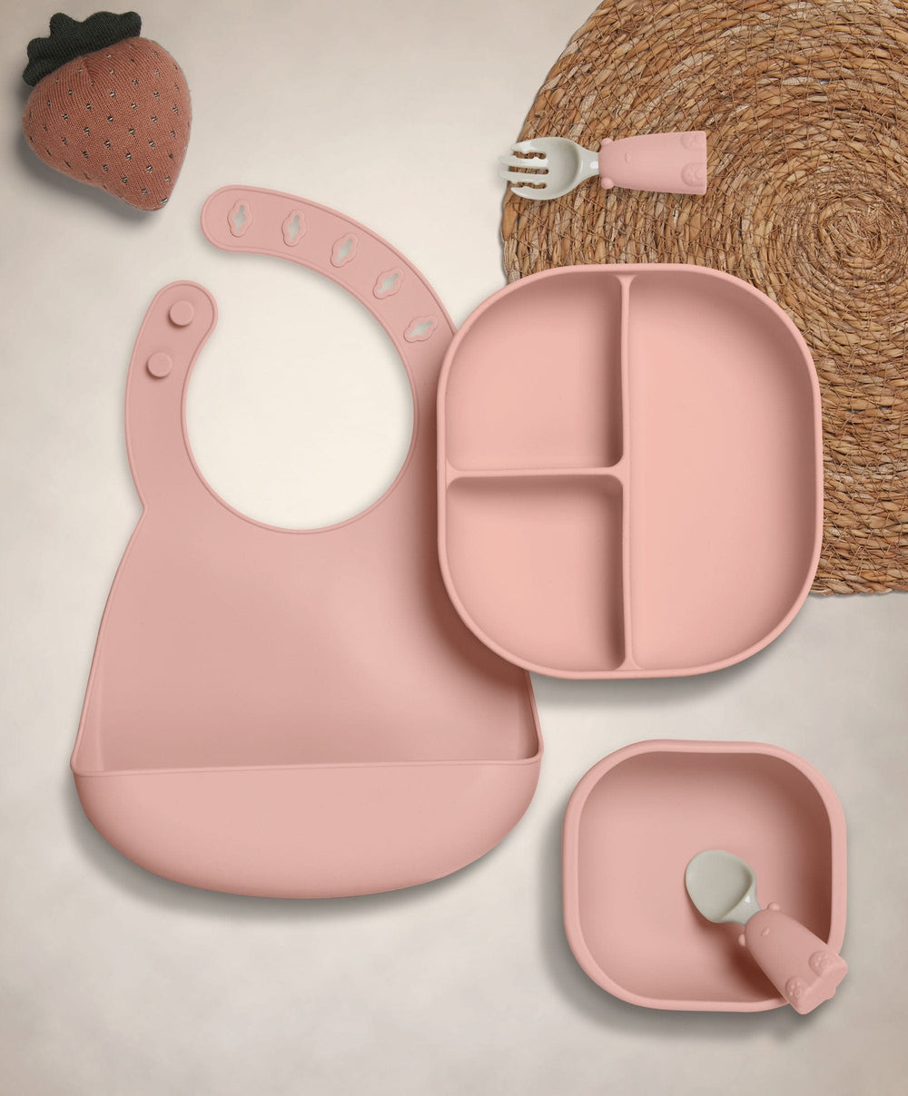 Mamas &amp; Papas Baby Weaning First Mealtime Silicone Set - Melba