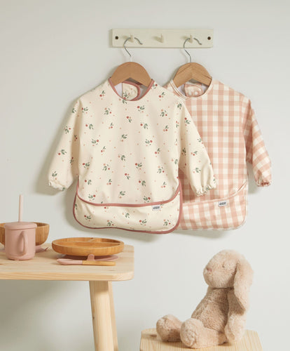 Mamas & Papas Baby Weaning Long-sleeved Bibs (2 Pack) – Berry Picnic