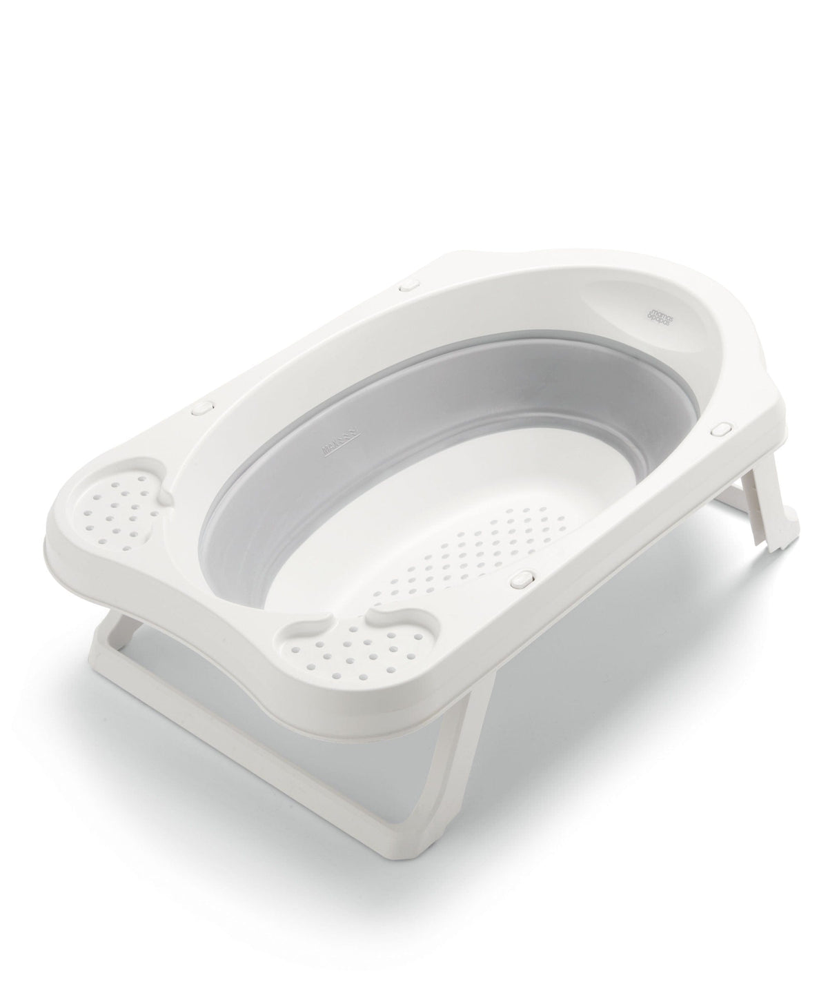Mamas & Papas Baths Collapsible Baby Bath – White/Grey