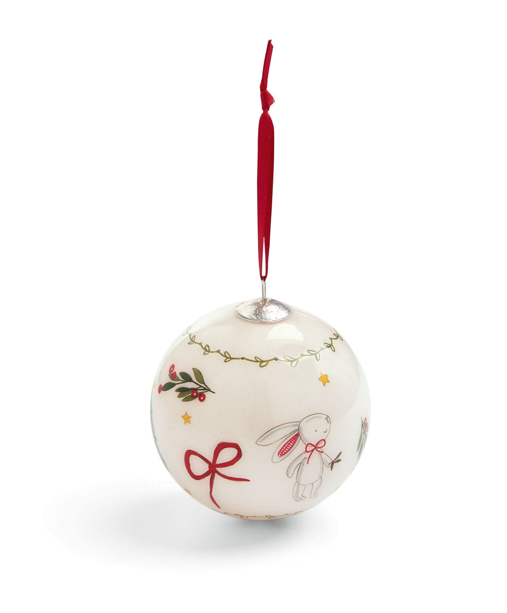 Mamas &amp; Papas Baubles 2025 Christmas Bauble - Pearl