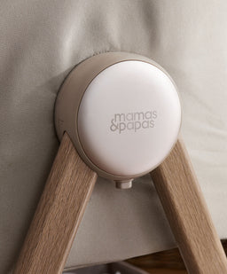 Mamas & Papas Bedside Sleeping Lua 2 Bedside Crib - Mocha