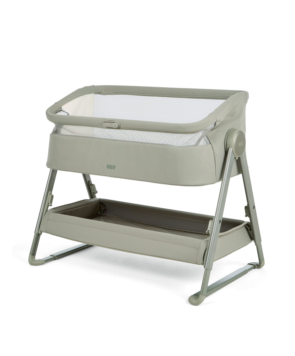 Mamas &amp; Papas Bedside Sleeping Lua 2 Bedside Crib - Thyme