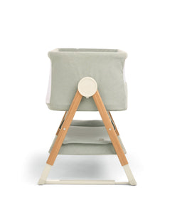 Mamas & Papas Bedside Sleeping Lua Bedside Crib - Sage