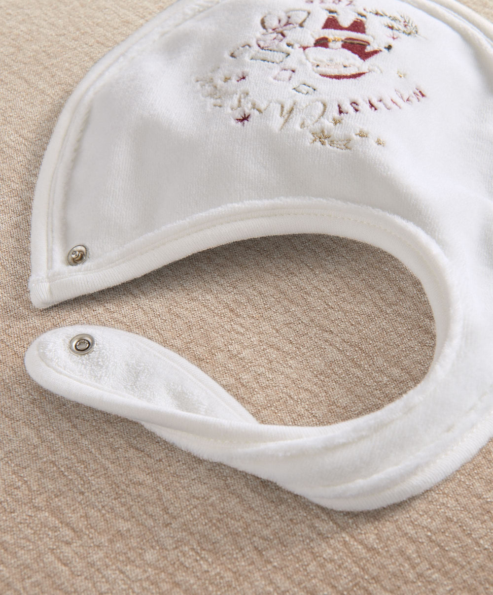 Mamas &amp; Papas Bibs &amp; Muslins 1-Size My First Christmas Bibs