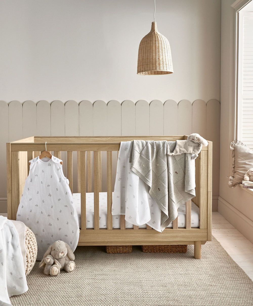 Mamas &amp; Papas Bibs &amp; Muslins Large Muslin Squares (3 pack) - Bunny