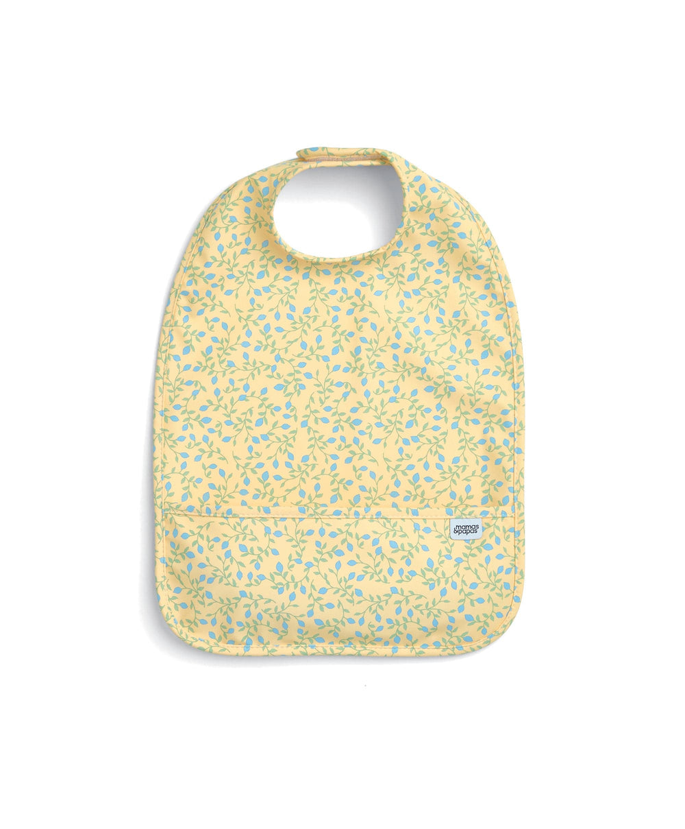 Mamas &amp; Papas Bibs &amp; Muslins Lemon Meadow Scoop Bibs (Pack of 2)
