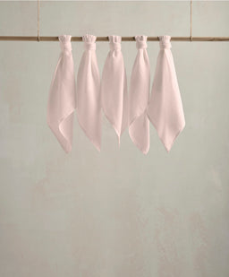 Mamas & Papas Bibs & Muslins Muslin Squares (Pack of 5) - Pink