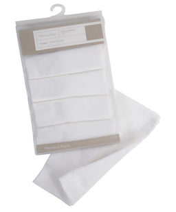 Mamas & Papas Bibs & Muslins Muslin Squares White - 5 Pack