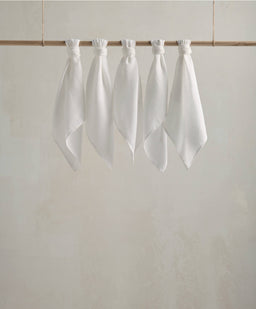 Mamas & Papas Bibs & Muslins Muslin Squares White - 5 Pack