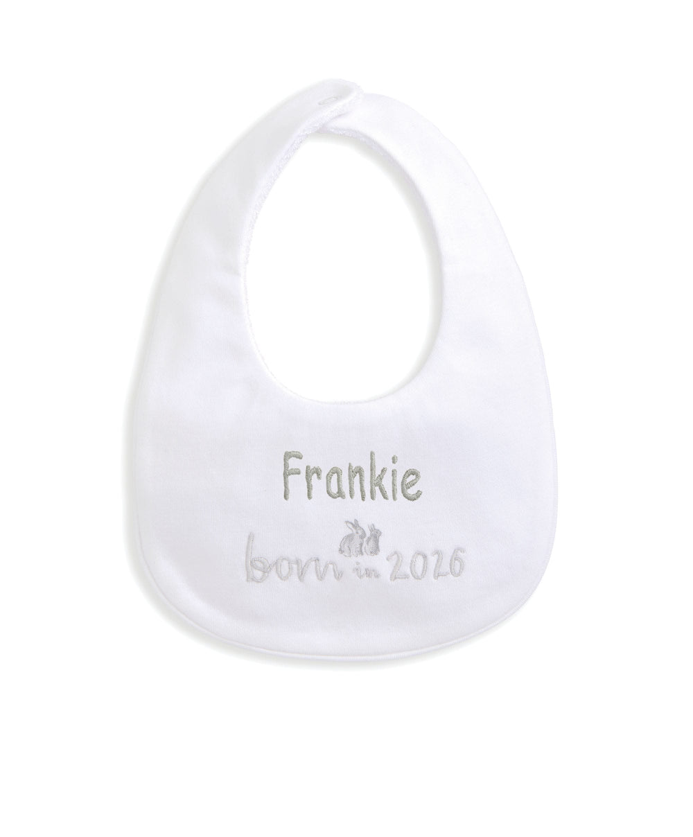 Mamas &amp; Papas Bibs &amp; Muslins One Size Born in 2026 Cotton Bib