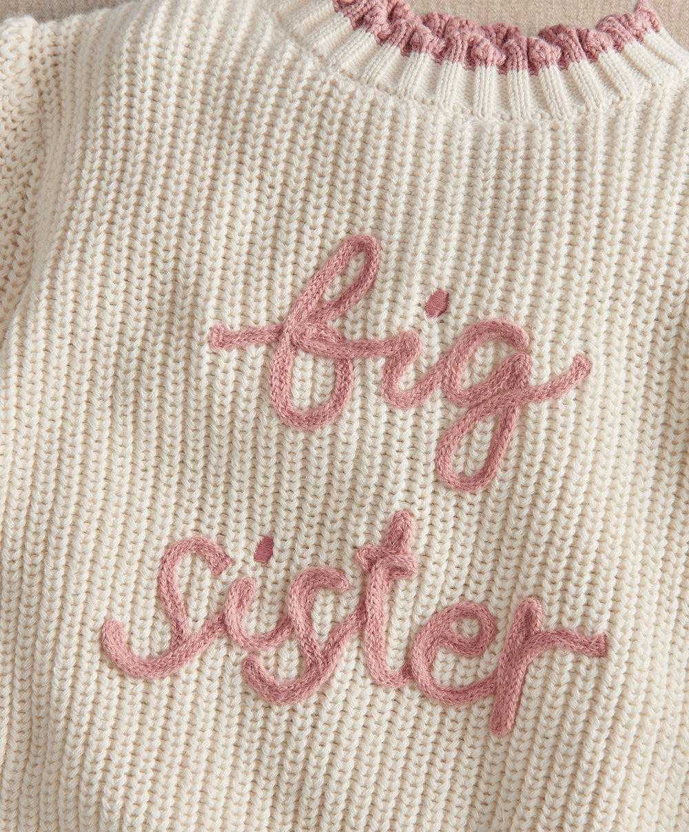 Mamas &amp; Papas Big Sister Knitted Jumper