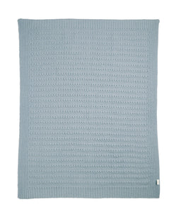 Mamas & Papas Blankets Chenille Blanket - Blue Stripe