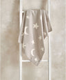 Mamas & Papas Blankets Chenille Blanket - Neutral Moon/Star