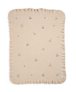 Mamas & Papas Blankets Knitted Blanket - Berry Frill