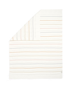 Mamas & Papas Blankets Knitted Blanket - Neutral Stripe