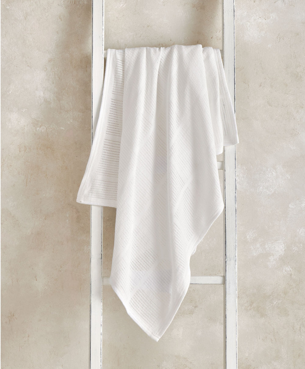 Mamas &amp; Papas Blankets Small Cellular Blanket - White