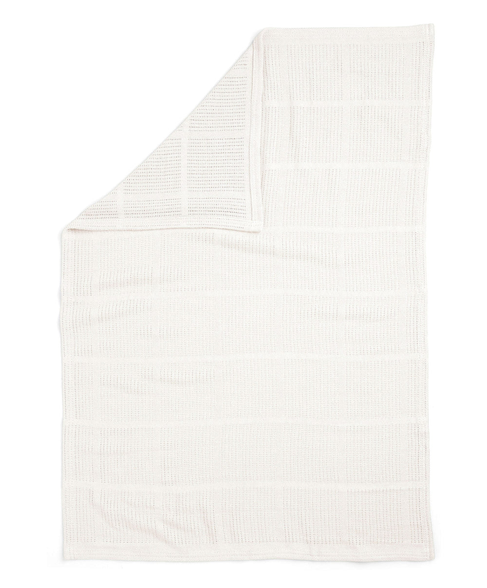 Mamas &amp; Papas Blankets Small Cellular Blanket - White