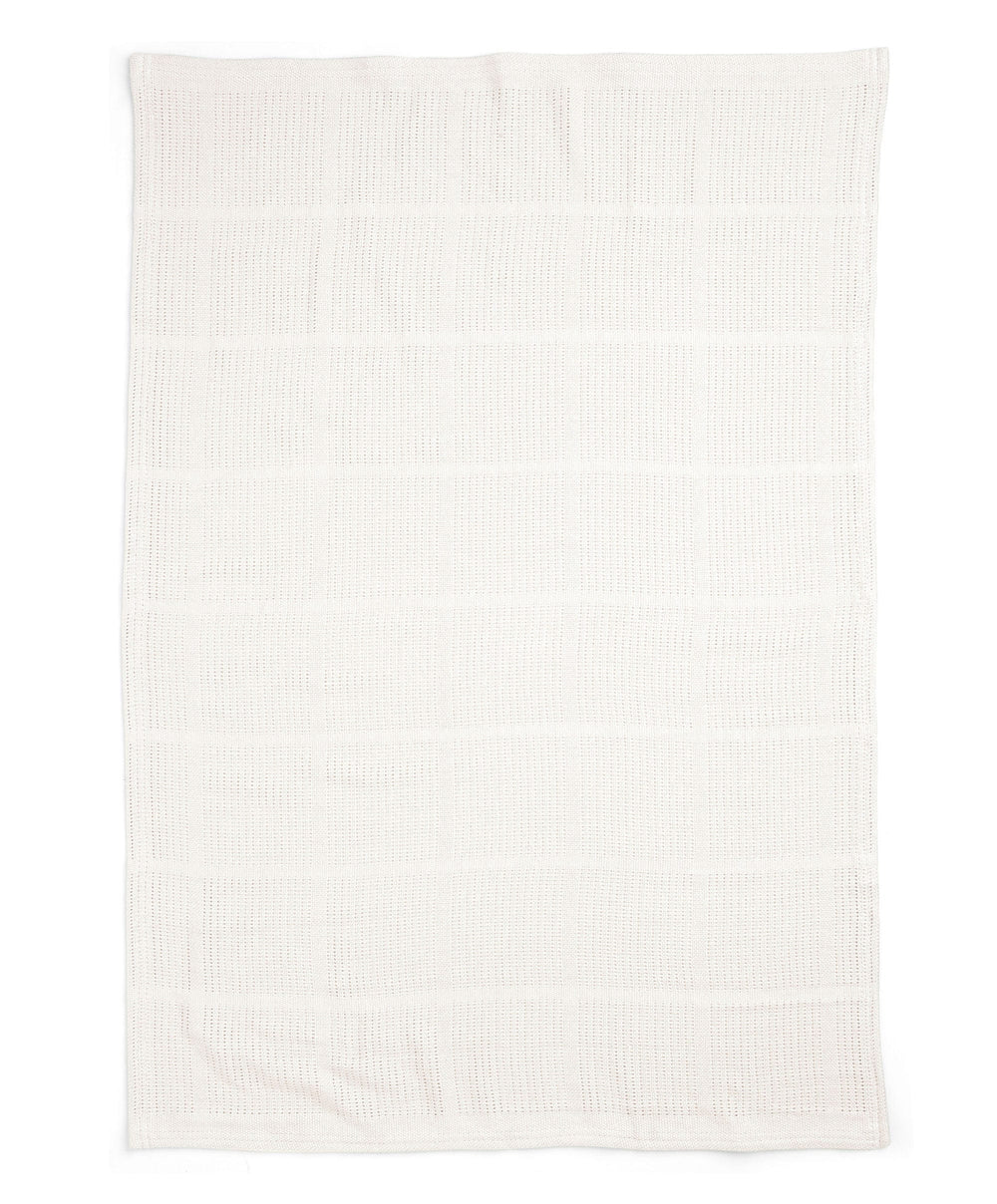 Mamas &amp; Papas Blankets Small Cellular Blanket - White