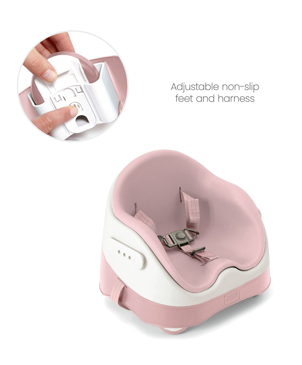 Mamas &amp; Papas Booster Seats Bud 2-in-1 Booster Seat with Detachable Tray - Blossom