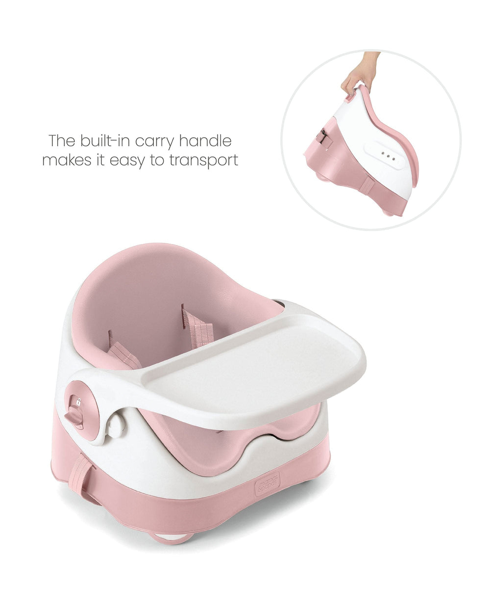 Mamas &amp; Papas Booster Seats Bud 2-in-1 Booster Seat with Detachable Tray - Blossom