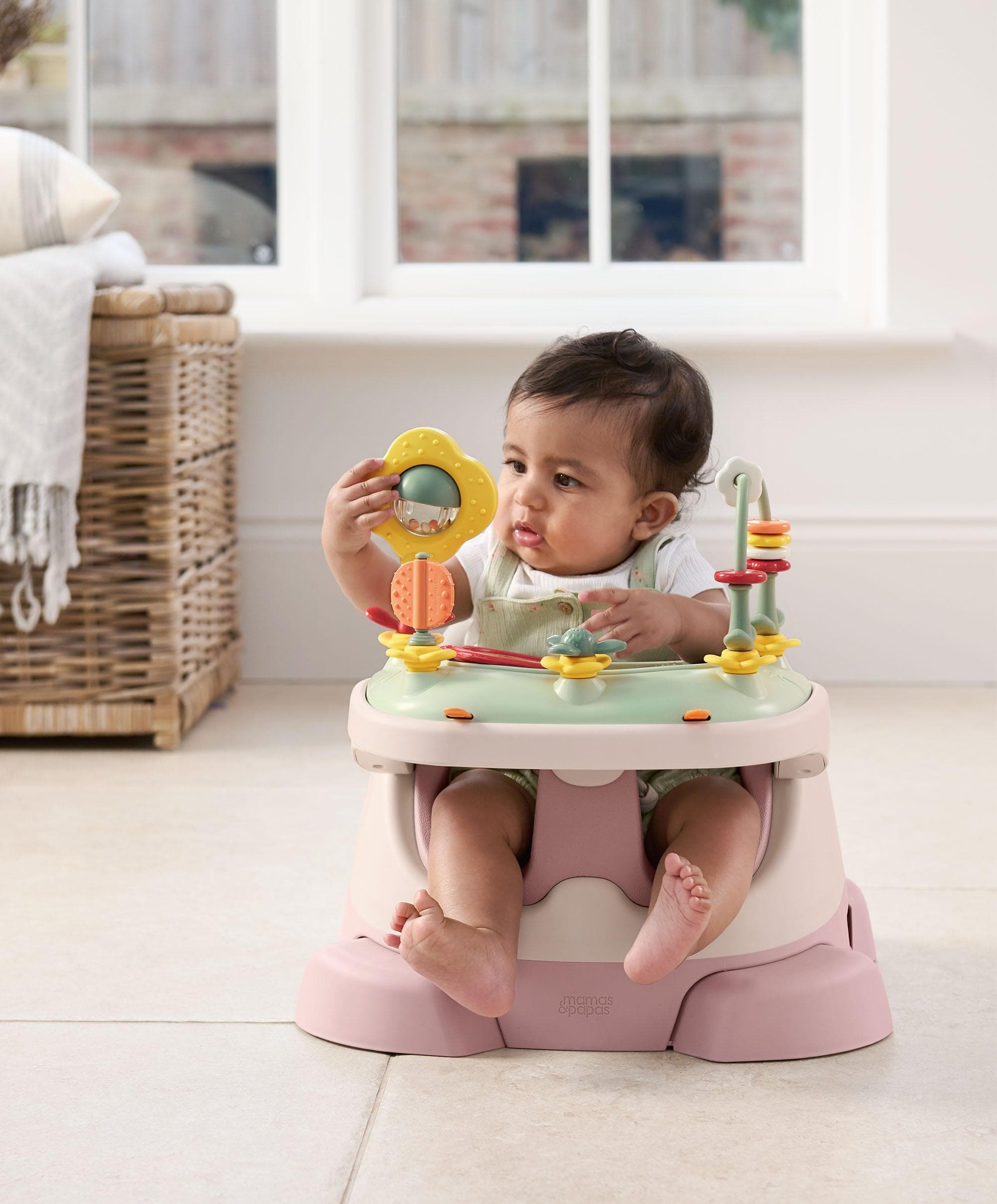 Bug 3 1 Floor & Booster Seat Activity Tray Blossom