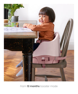 Mamas & Papas Booster Seats Bug 3-in-1 Floor & Booster Seat with Activity Tray - Blossom