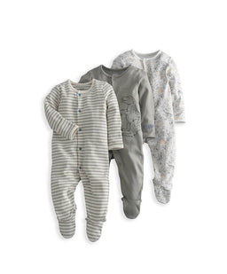 Mamas & Papas Born to Roar Sleepsuits (Pack of 3)