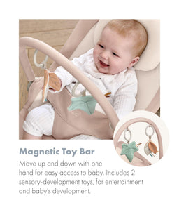 Mamas & Papas Bouncers Tempo 3-in-1 Rocker/Bouncer - Blush