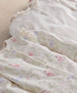 Mamas & Papas Bow Velcro Sleepsuit (Pack of 3)