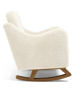 Mamas & Papas Bowdon Nursing Chair & Footstool Set - Snow Teddy
