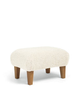 Mamas & Papas Bowdon Nursing Chair & Footstool Set - Snow Teddy