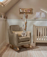 Mamas & Papas Bowdon Nursing Chair - Mocha Velvet