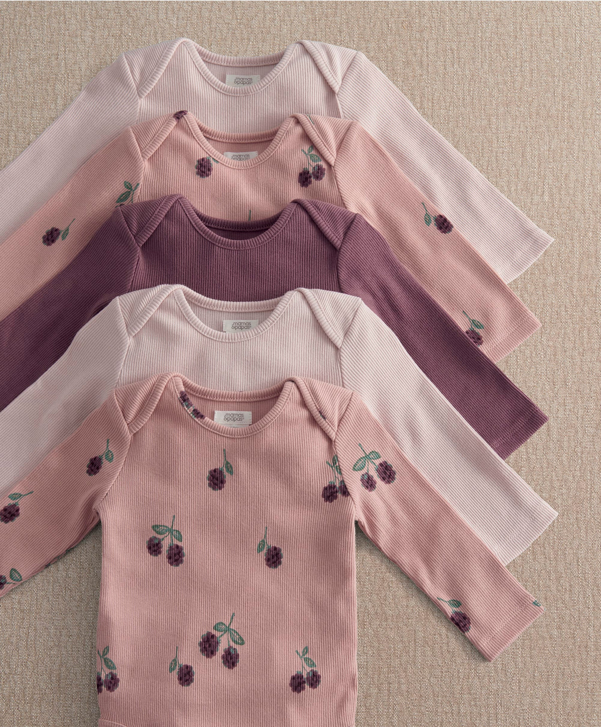 Mamas & Papas Bramble Bodysuits (Pack of 5)