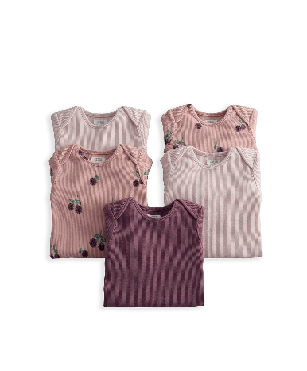 Mamas &amp; Papas Bramble Bodysuits (Pack of 5)