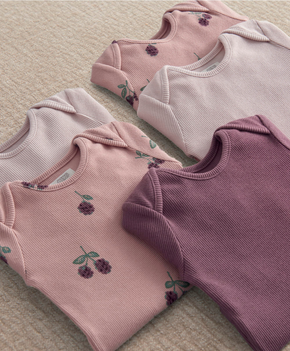 Mamas &amp; Papas Bramble Bodysuits (Pack of 5)