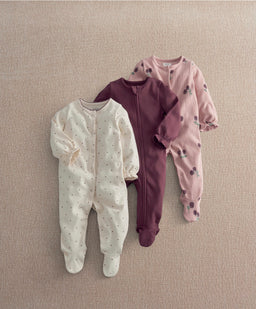 Mamas & Papas Bramble Sleepsuits (Pack of 3)