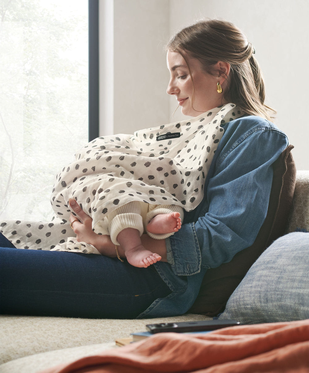 Mamas &amp; Papas Breastfeeding Mamas &amp; Papas X Another Fox Nursing Cover - Cheetah Spot