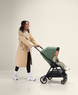 Mamas & Papas Buggies Libro Stroller Bundle with Footmuff – Bay Green