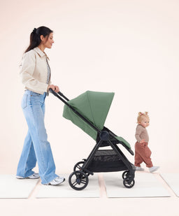 Mamas & Papas Buggies Libro Stroller Bundle with Footmuff – Bay Green