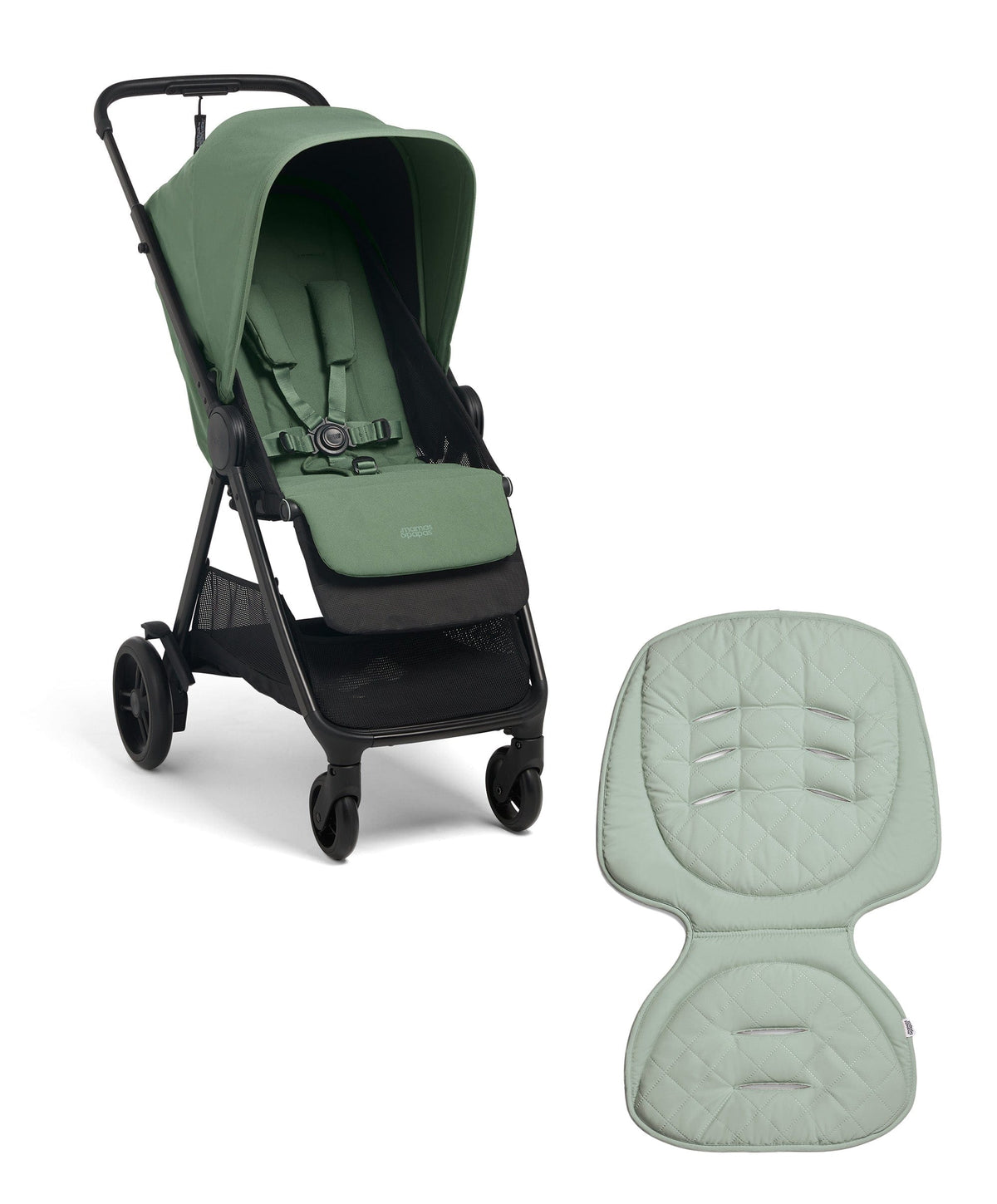 Libro Stroller Bundle with Quilted Memory Foam Liner (2 Piece
