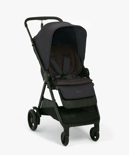 Mamas & Papas Buggies Libro Stroller Bundle with Quilted Memory Foam Liner (2 Piece)– Liquorice/Graphite