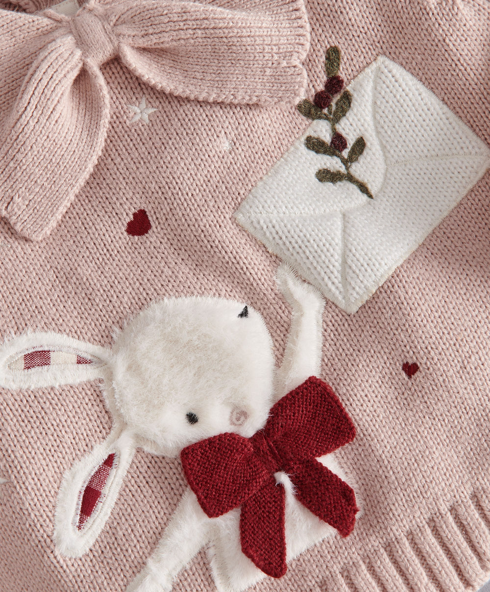 Mamas &amp; Papas Bunny &amp; Bow Jumper