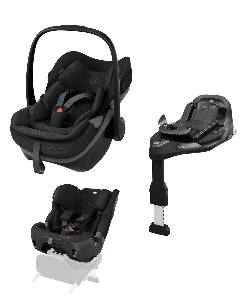 Mamas &amp; Papas Car Seats Maxi-Cosi Pebble Slide Pro &amp; Pearl XL Slide Pro Car Seat bundle
