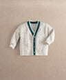 Mamas & Papas Cardigan Cable Knit V Neck Cardigan