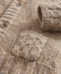 Mamas & Papas Cardigan Soft Beige Long Sleeve Cardigan
