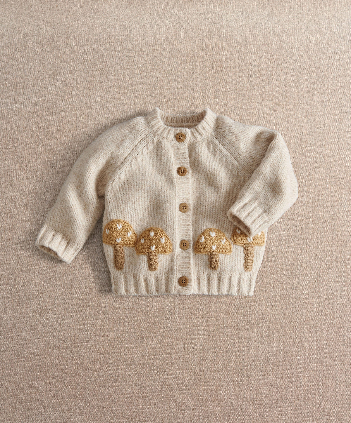 Mamas & Papas Cardigan Toadstool Knitted Cardigan