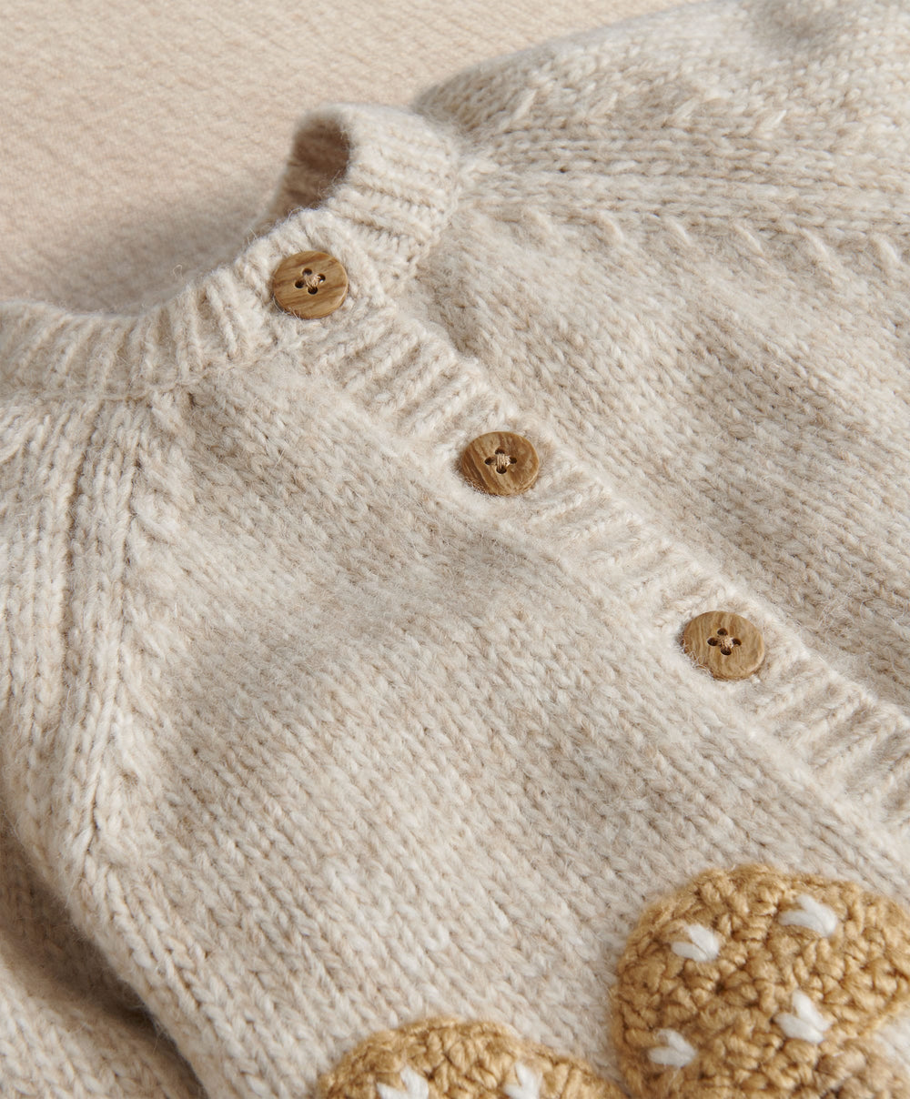 Mamas &amp; Papas Cardigan Toadstool Knitted Cardigan
